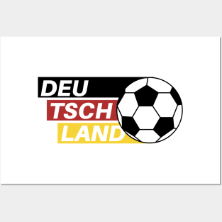 deutschland germany soccer Posters and Art